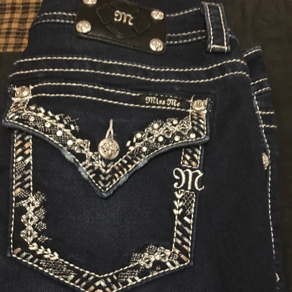 Miss Me Signature Jeans, Ankle skinny. Size 32.